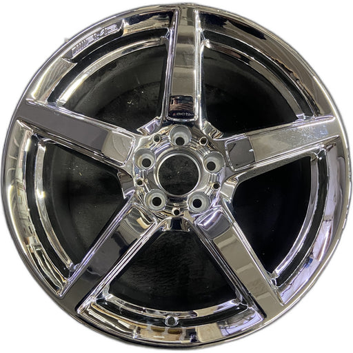 18" MERCEDES SLK 12-16 172 Type, SLK55, 18x9, 5 spoke Original OEM Wheel Rim - Front View