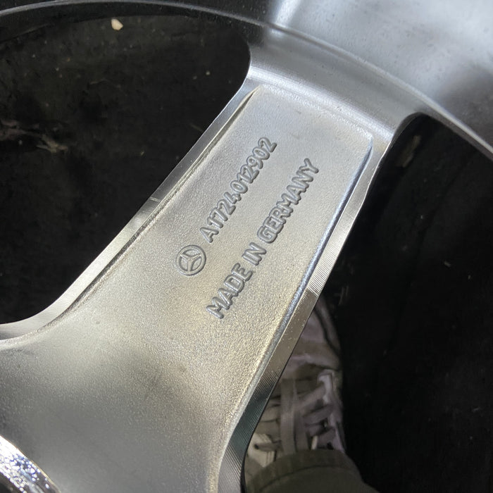 18" MERCEDES SLK 12-16 172 Type, SLK55, 18x9, 5 spoke Original OEM Wheel Rim - Additional View