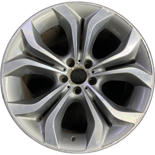 20" BMW X5 11-13 20x11 , 5 spoke, Y spoke, open spoke face Original OEM Wheel - Front View