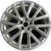 20" XT4 19-20 20x8.5, 7 Y spoke, polished Original OEM Wheel Rim - Front View