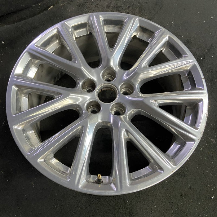 20" XT4 19-20 20x8.5 7 Y spoke polished opt SHH Original OEM Wheel Rim - View 7