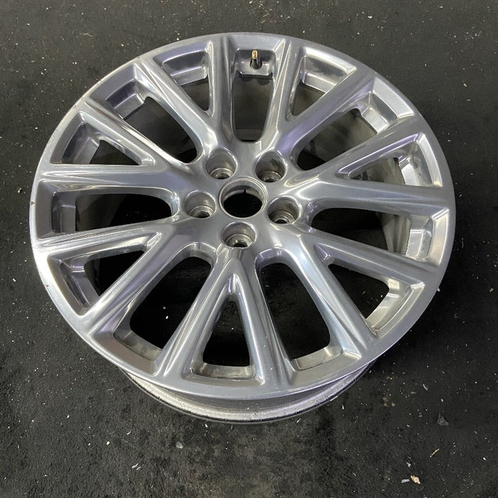 20" XT4 19-20 20x8.5 7 Y spoke polished opt SHH Original OEM Wheel Rim - View 8