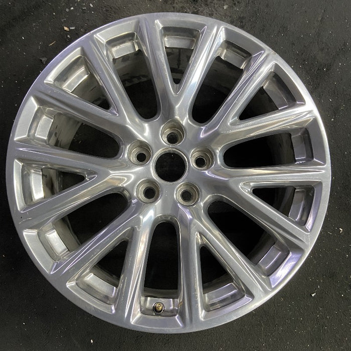 20" XT4 19-20 20x8.5 7 Y spoke polished opt SHH Original OEM Wheel Rim - Additional View