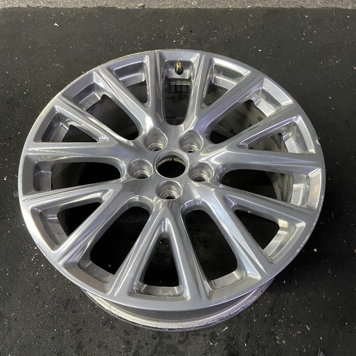 20" XT4 19-20 20x8.5 7 Y spoke polished opt SHH Original OEM Wheel Rim - View 8