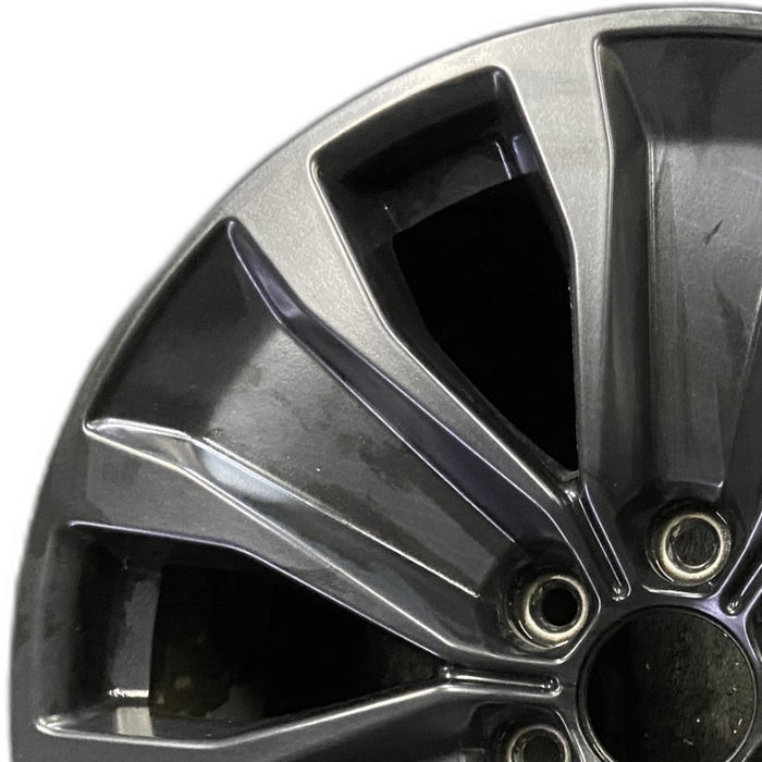 20" FORD F150 PICKUP 18-20 20x8.5 6 spoke Y spoke design solid indented spokes - Angle View
