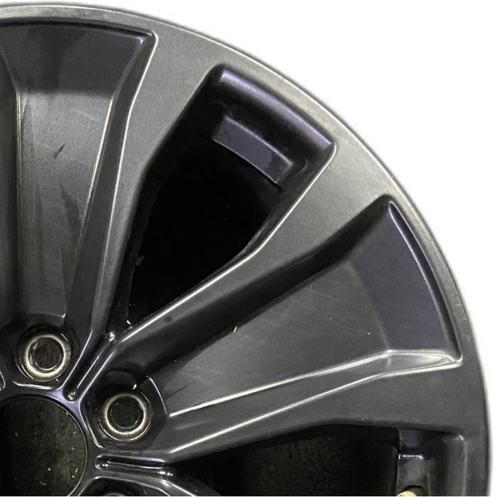 20" FORD F150 PICKUP 18-20 20x8.5 6 spoke Y spoke design solid indented spokes - Side Profile