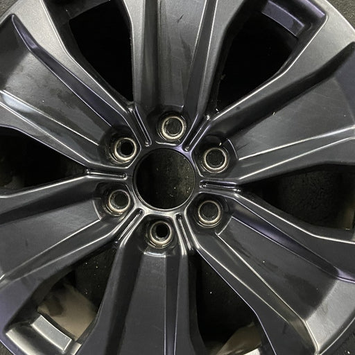 20" FORD F150 PICKUP 18-20 20x8.5 6 spoke Y spoke design solid indented spokes - Angle View