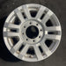 18" FORD F250SD PICKUP 17 18x8 , aluminum, 12 spoke , silver Original OEM Wheel - Angle View
