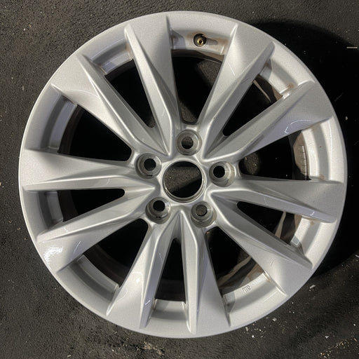 17" COROLLA CROSS 22 17x6.5, alloy Original OEM Wheel Rim - Angle View