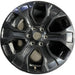 20" FORD F150 PICKUP 21-23 20x8.5, 6 spoke, , black Original OEM Wheel Rim - Front View