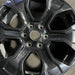 20" FORD F150 PICKUP 21-23 20x8.5 6 spoke black Original OEM Wheel Rim - Angle View