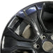 20" FORD F150 PICKUP 21-23 20x8.5 6 spoke black Original OEM Wheel Rim - Angle View