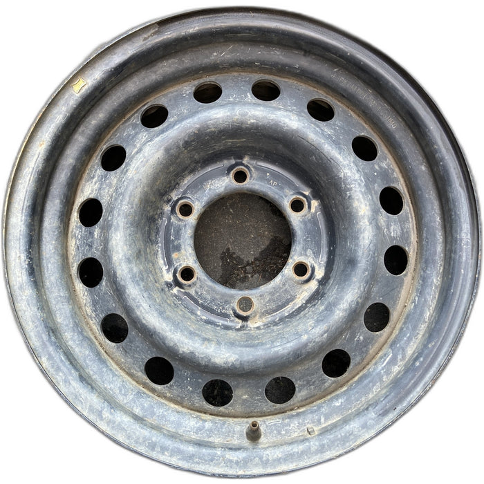 16" SEQUOIA 01-02 , steel, 16 holes Original OEM Wheel Rim - Front View