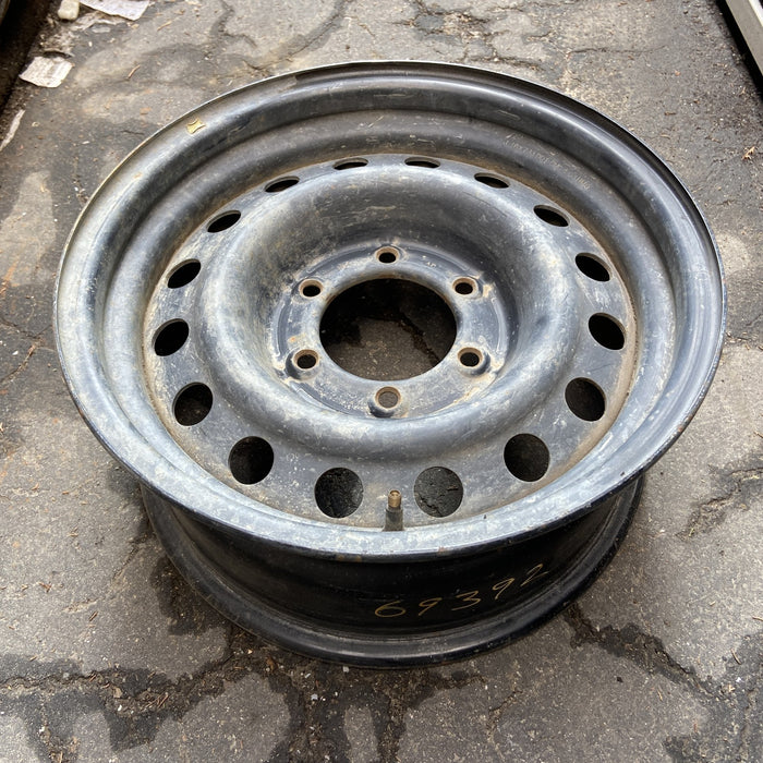 16" SEQUOIA 01-02 , steel, 16 holes Original OEM Wheel Rim - Side Profile