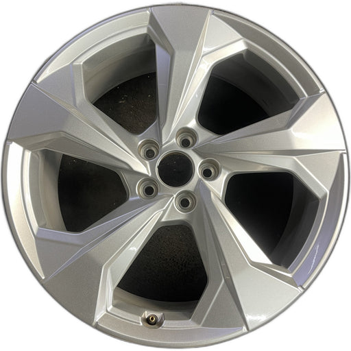 20" AUDI Q5 21 20x8 , 5 spoke, wide spoke Original OEM Wheel Rim - Front View