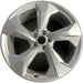 20" AUDI Q5 21 20x8 , 5 spoke, wide spoke Original OEM Wheel Rim - Front View
