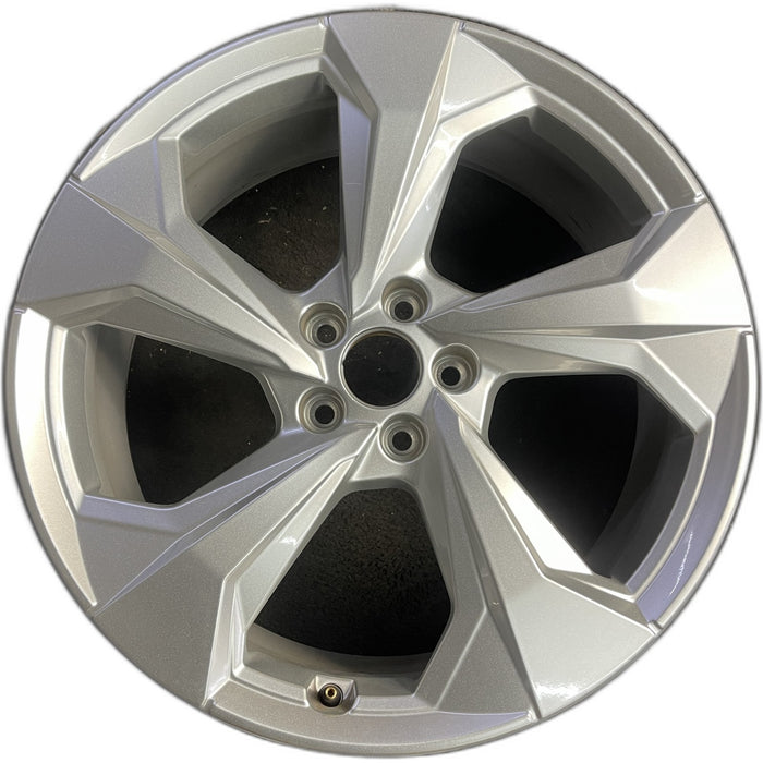 20" AUDI Q5 21 20x8 , 5 spoke, wide spoke Original OEM Wheel Rim - Front View
