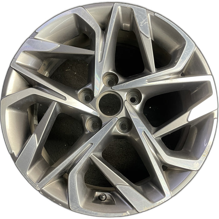 17" SONATA 20 gasoline, 17x7 Original OEM Wheel Rim - Front View