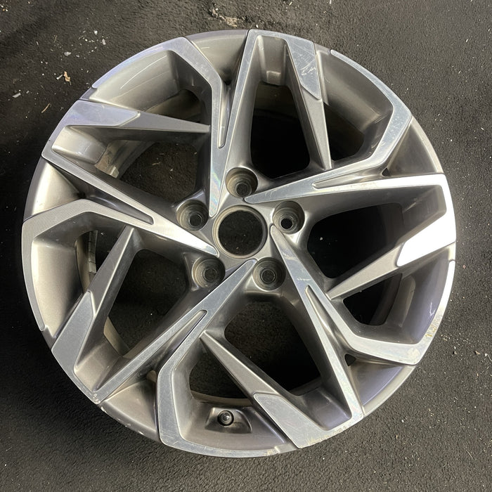 17" SONATA 20 gasoline, 17x7 Original OEM Wheel Rim - Angle View