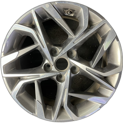 17" SONATA 20 gasoline, 17x7 Original OEM Wheel Rim - Front View