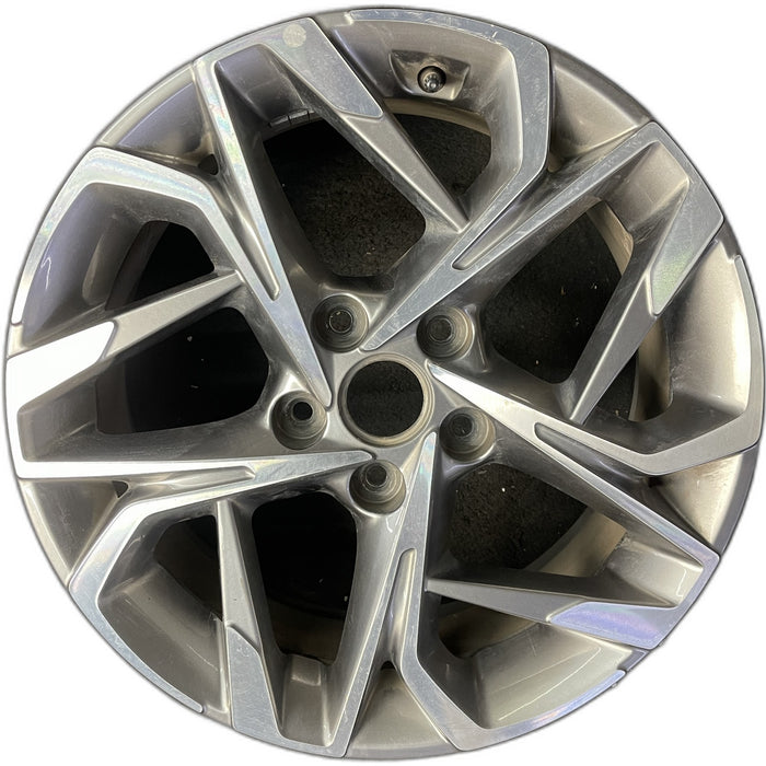 17" SONATA 20 gasoline, 17x7 Original OEM Wheel Rim - Front View
