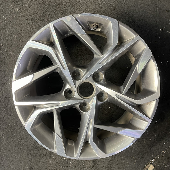 17" SONATA 20 gasoline, 17x7 Original OEM Wheel Rim - Angle View