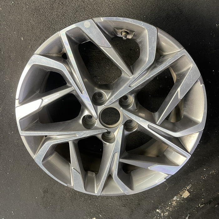 17" SONATA 20 gasoline, 17x7 Original OEM Wheel Rim - Side Profile