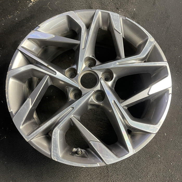 17" SONATA 20 gasoline, 17x7 Original OEM Wheel Rim - Side Profile