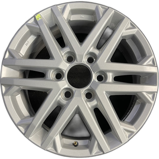 18" SEQUOIA 23-24 18x7.5, 6 double spoke, silver Original OEM Wheel Rim - Front View