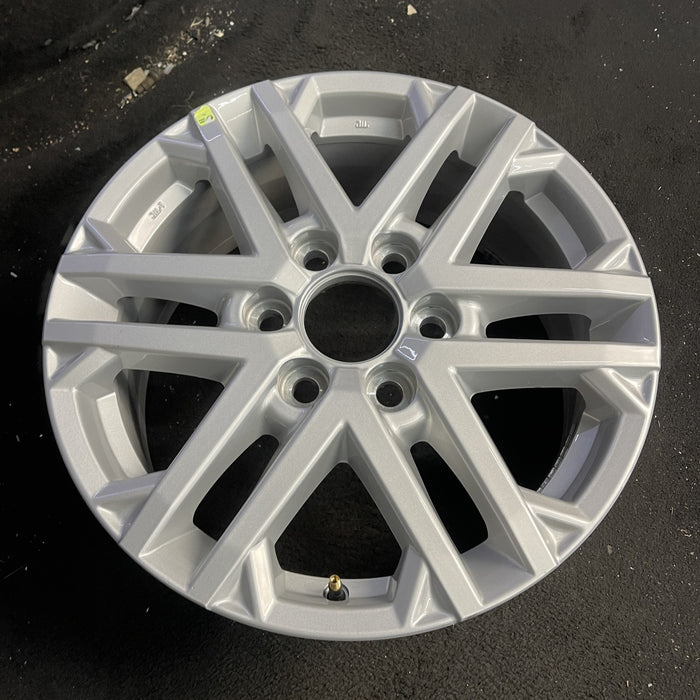 18" SEQUOIA 23-24 18x7.5, 6 double spoke, silver Original OEM Wheel Rim - Side Profile