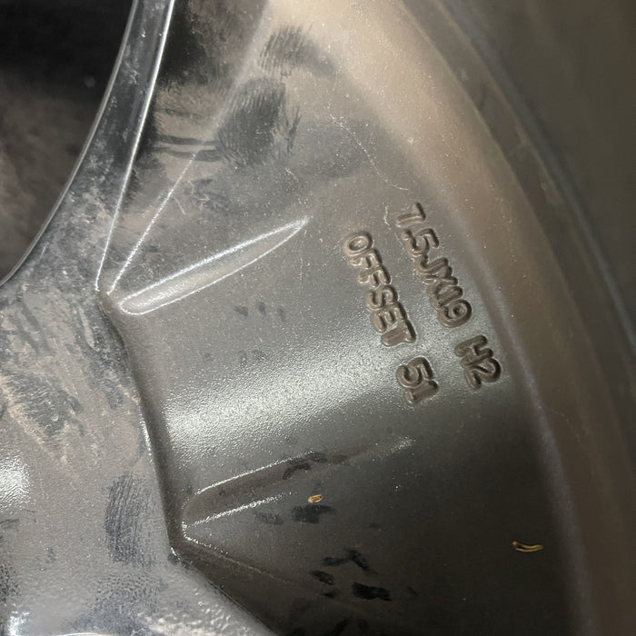 19" SPORTAGE 23-24 gasoline, 19x7.5 , single spoke Original OEM Wheel Rim - Additional View