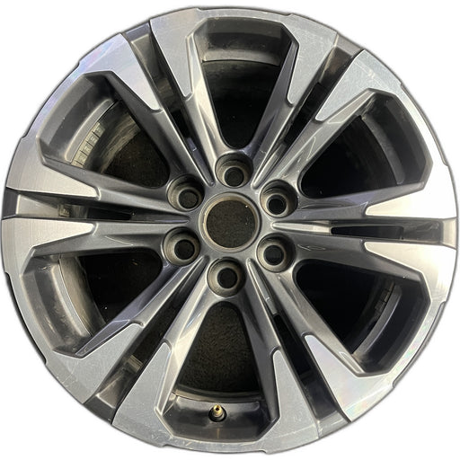 17" COLORADO 21 17x8, aluminum, 6 spoke, split spoke, machined Original OEM - Front View