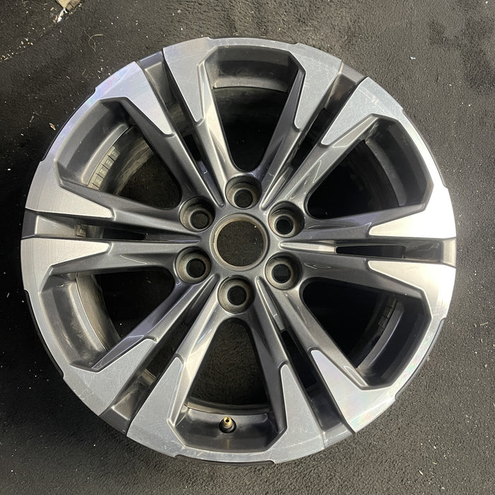 17" COLORADO 21 17x8, aluminum, 6 spoke, split spoke, machined Original OEM - Angle View