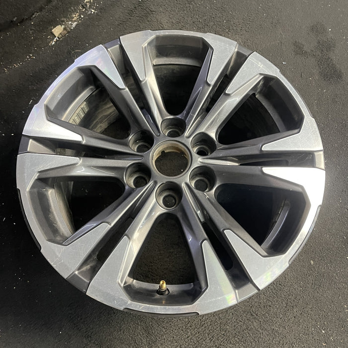 17" COLORADO 21 17x8, aluminum, 6 spoke, split spoke, machined Original OEM - Side Profile