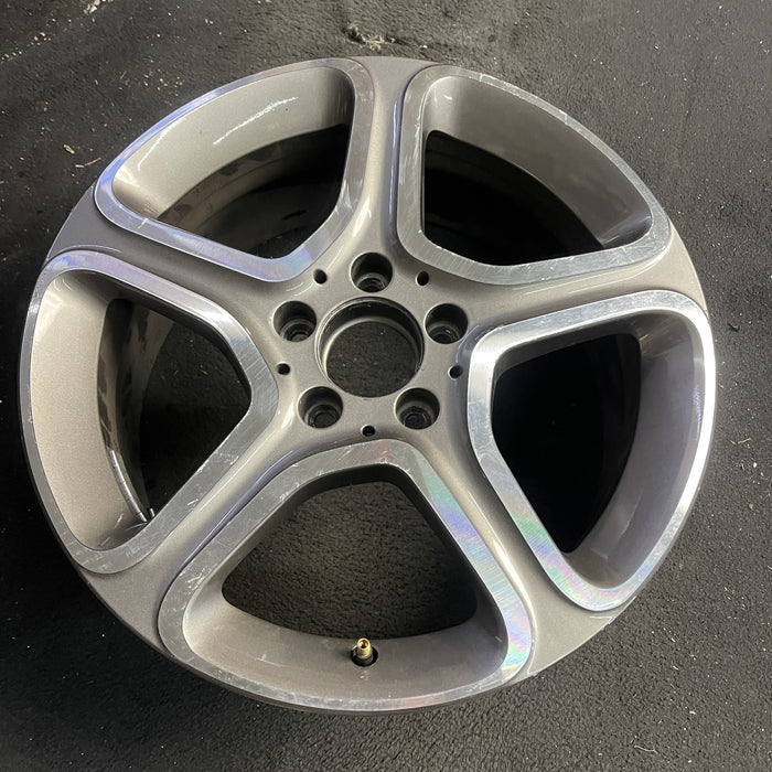 17" MERCEDES CLA-CLASS 14 117 Type, CLA250, 17x7.5 Original OEM Wheel Rim - Side Profile