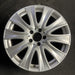 18" MERCEDES S-CLASS 14 222 Type; S550, 18x8 Original OEM Wheel Rim - Angle View