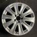 18" MERCEDES S-CLASS 14 222 Type; S550, 18x8 Original OEM Wheel Rim - Angle View