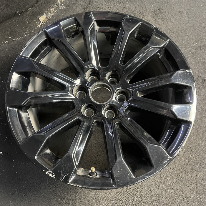 18" CANYON 21-22 18x8.5 Original OEM Wheel Rim - Side Profile