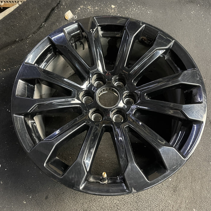 18" CANYON 21-22 18x8.5 Original OEM Wheel Rim - Side Profile