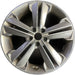 19" SANTA FE 13-16 19x7.5 alloy 10 spoke 3.3L LWB Original OEM Wheel Rim - Front View