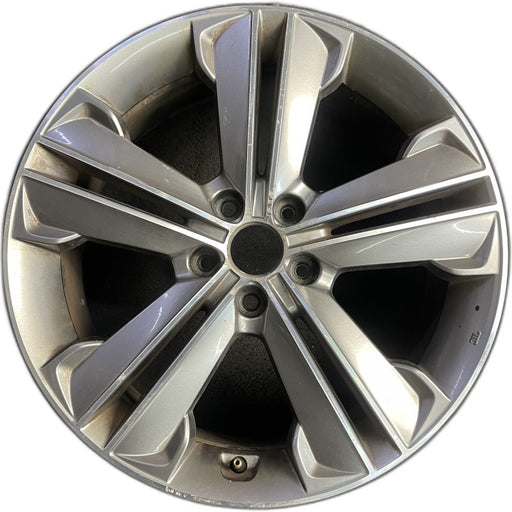 19" SANTA FE 13-16 19x7.5 alloy 10 spoke 3.3L LWB Original OEM Wheel Rim - Front View