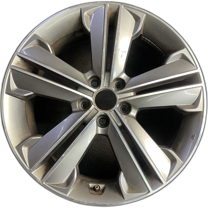 19" SANTA FE 13-16 19x7.5 alloy 10 spoke 3.3L LWB Original OEM Wheel Rim - Front View