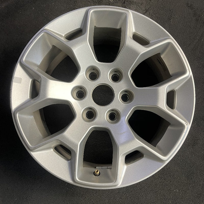 18" FORD F150 PICKUP 21-22 18x8.5 aluminum 6 spoke Y spoke design silver - Front View
