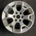 18" FORD F150 PICKUP 21-22 18x8.5 aluminum 6 spoke Y spoke design silver - Front View
