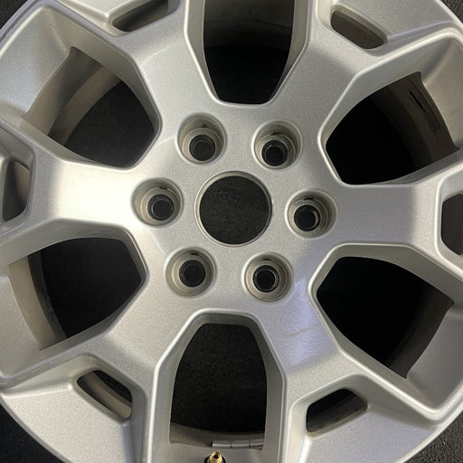 18" FORD F150 PICKUP 21-22 18x8.5 aluminum 6 spoke Y spoke design silver - Angle View