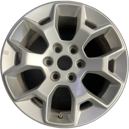 18" FORD F150 PICKUP 21-22 18x8.5 aluminum 6 spoke Y spoke design silver - Front View
