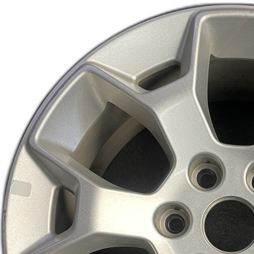 18" FORD F150 PICKUP 21-22 18x8.5 aluminum 6 spoke Y spoke design silver - Angle View