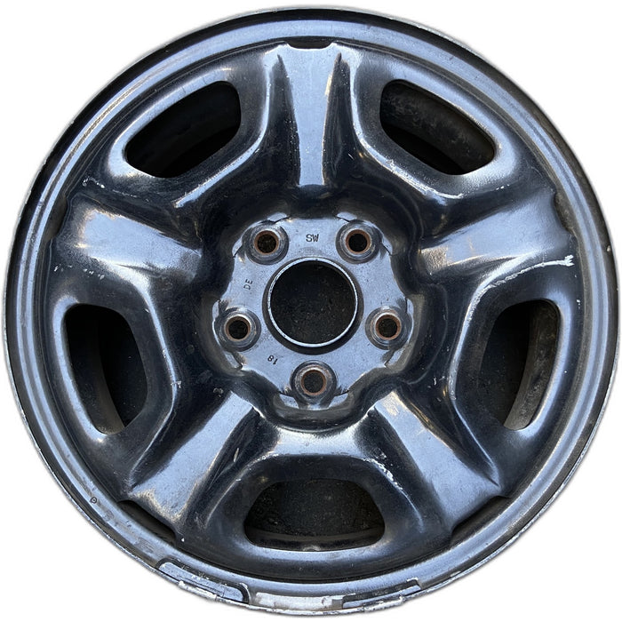 15" TACOMA 05-13 15x6 , 5 hole Original OEM Wheel Rim - Front View