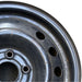 15" SOUL 10-13 15x6 steel 13 hole Original OEM Wheel Rim - Side Profile