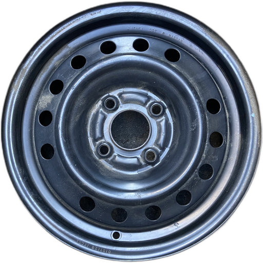 15" CUBE 09-14 15x6, steel Original OEM Wheel Rim - Front View